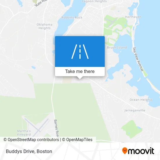 Buddys Drive map