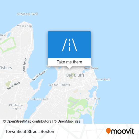Mapa de Towanticut Street