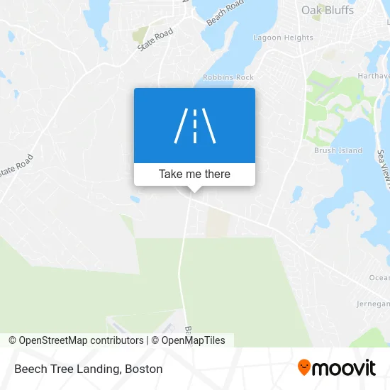 Beech Tree Landing map