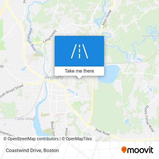 Coastwind Drive map