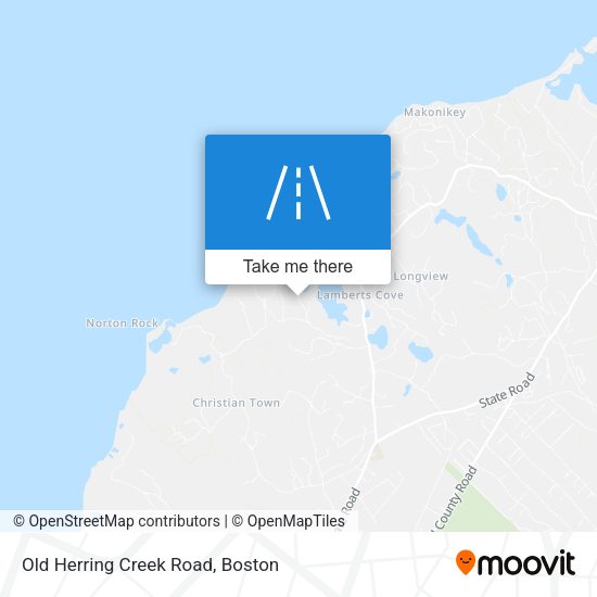 Mapa de Old Herring Creek Road