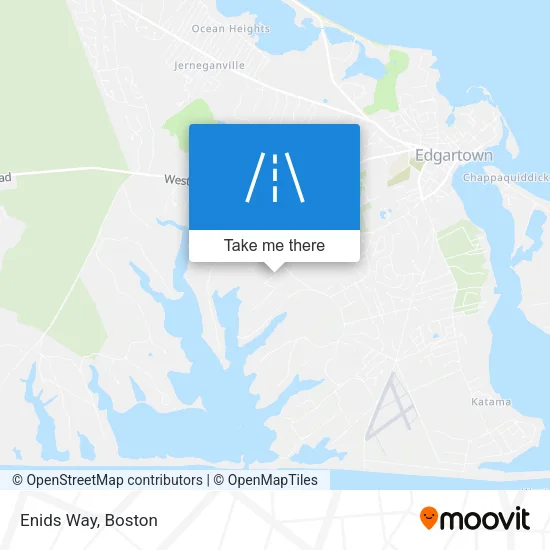 Enids Way map