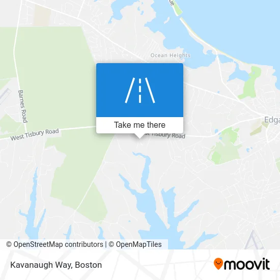 Kavanaugh Way map