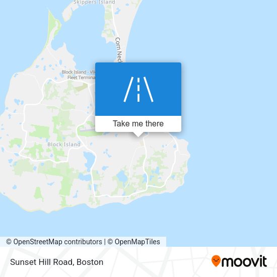 Mapa de Sunset Hill Road
