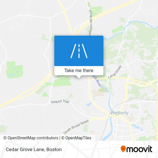 Mapa de Cedar Grove Lane