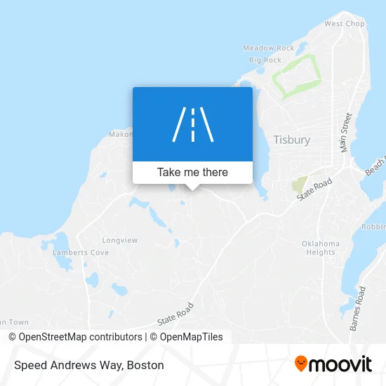 Speed Andrews Way map