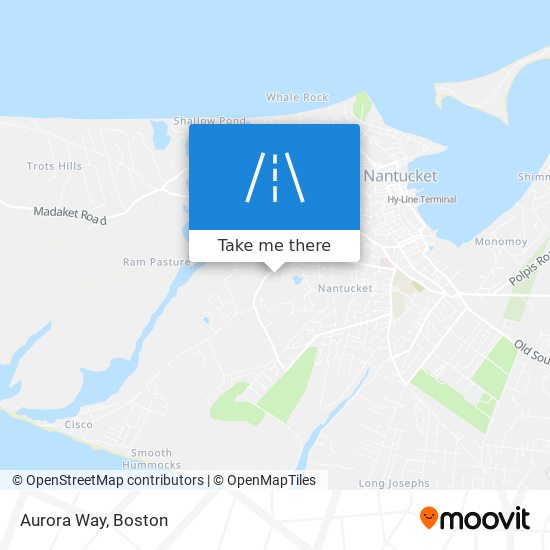 Aurora Way map