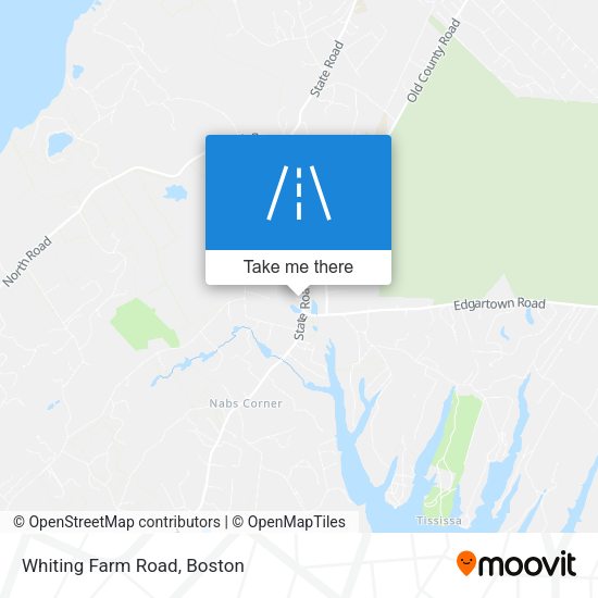 Mapa de Whiting Farm Road