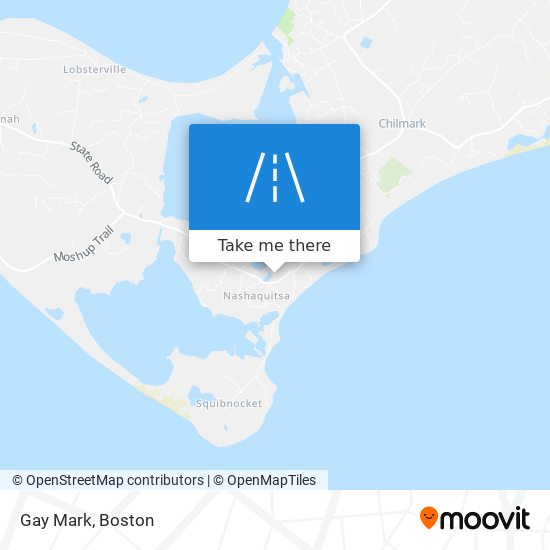 Gay Mark map