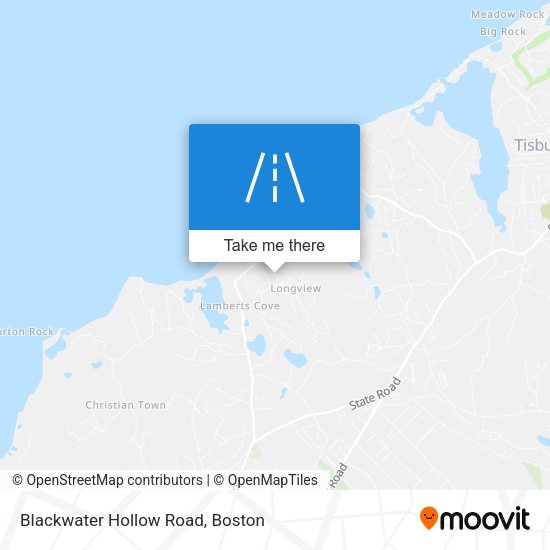 Mapa de Blackwater Hollow Road