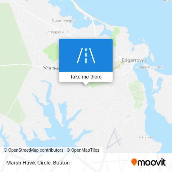 Marsh Hawk Circle map