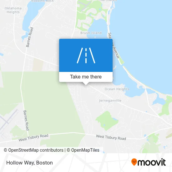Hollow Way map