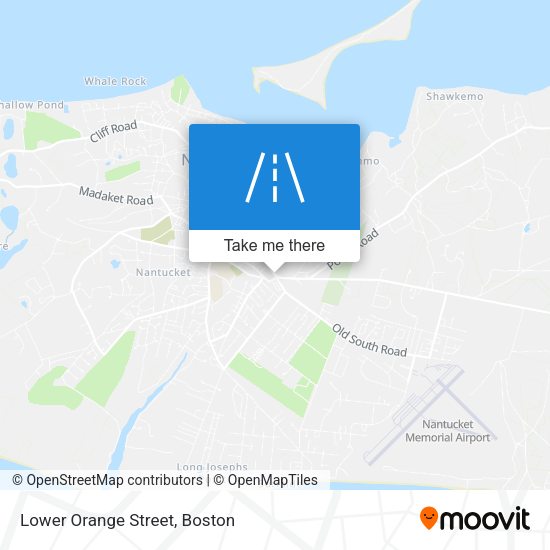 Mapa de Lower Orange Street