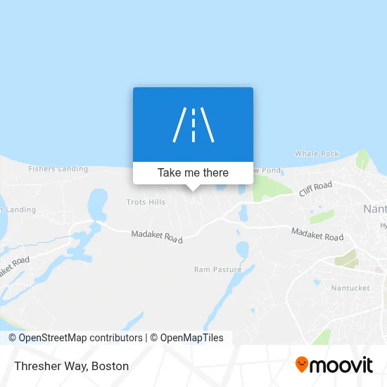 Thresher Way map