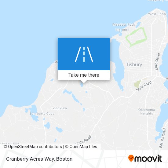 Mapa de Cranberry Acres Way