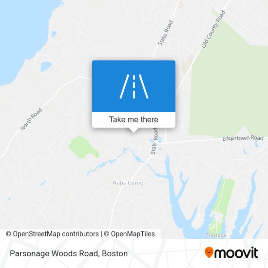 Mapa de Parsonage Woods Road