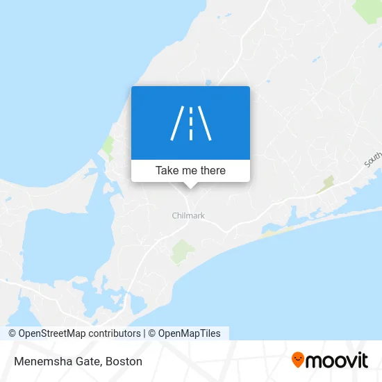 Menemsha Gate map
