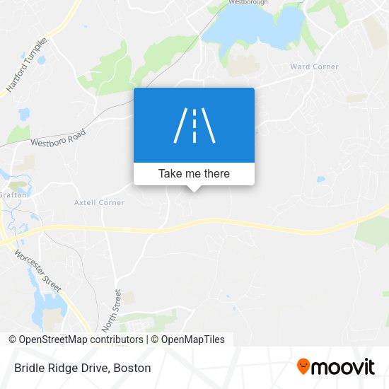 Bridle Ridge Drive map