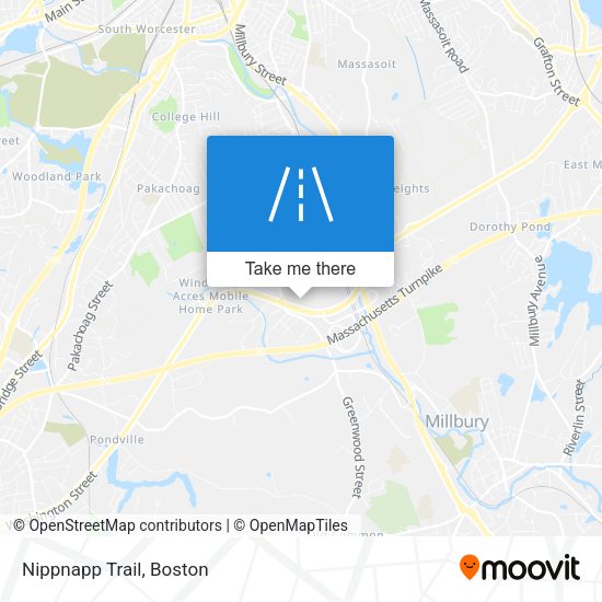 Mapa de Nippnapp Trail