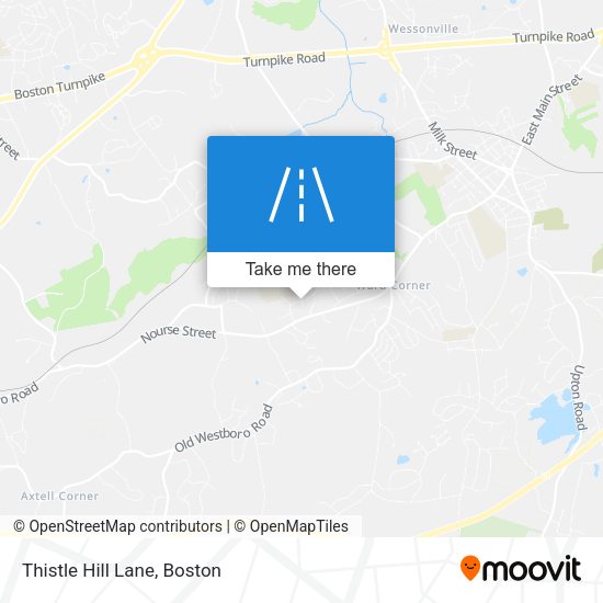 Mapa de Thistle Hill Lane
