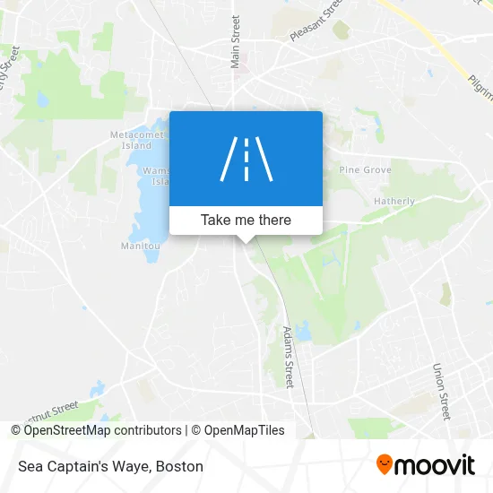 Sea Captain's Waye map