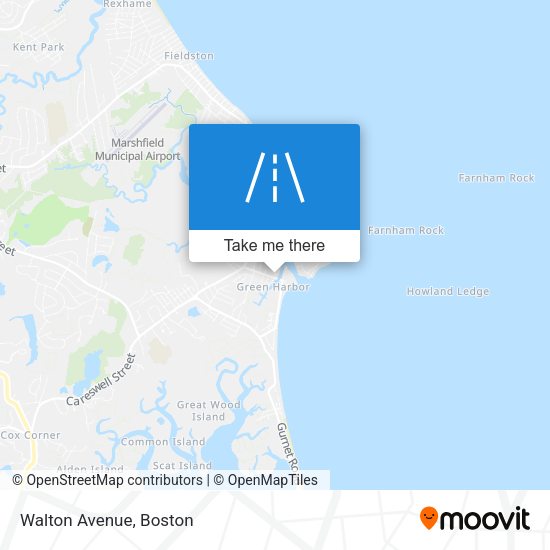 Mapa de Walton Avenue