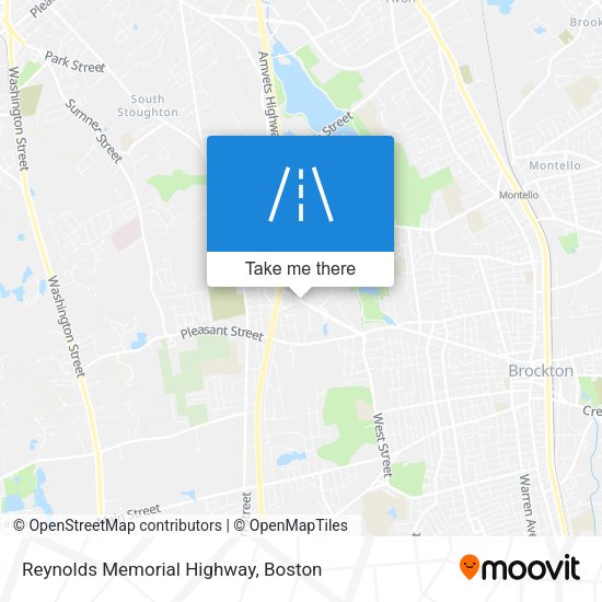 Mapa de Reynolds Memorial Highway