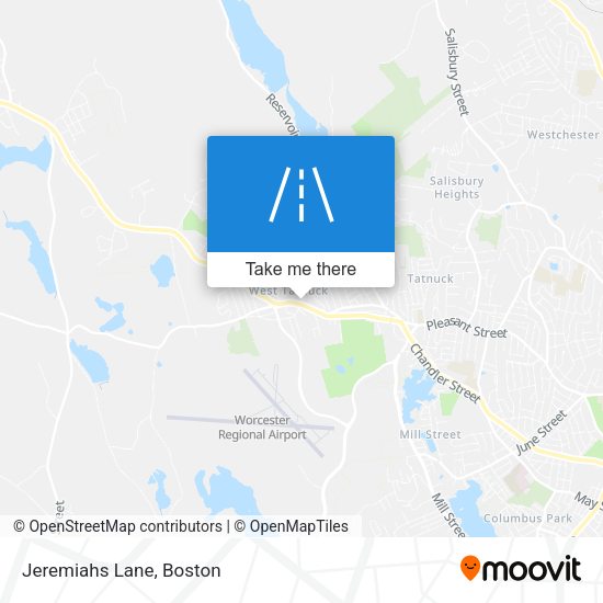 Mapa de Jeremiahs Lane
