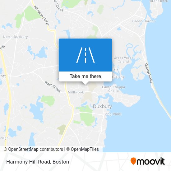 Mapa de Harmony Hill Road