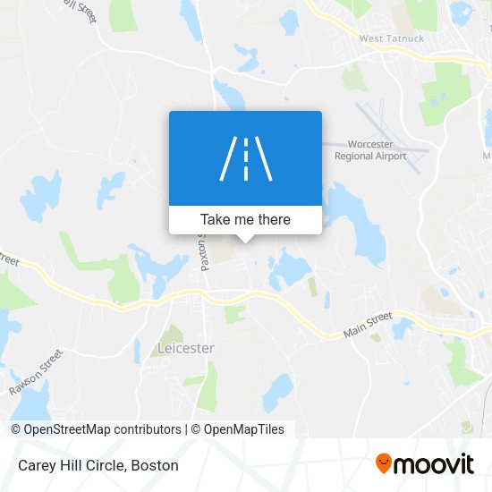 Mapa de Carey Hill Circle