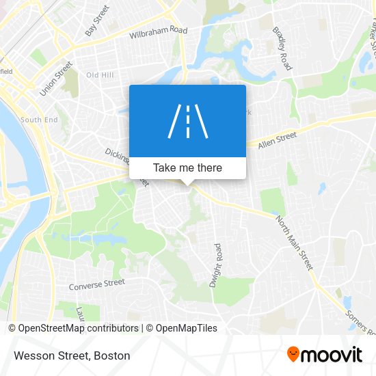 Mapa de Wesson Street