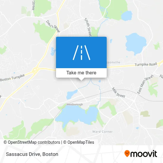 Sassacus Drive map