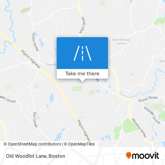 Old Woodlot Lane map