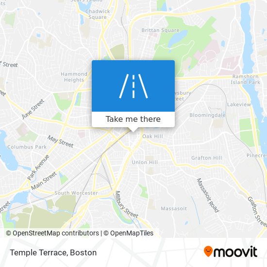 Temple Terrace map