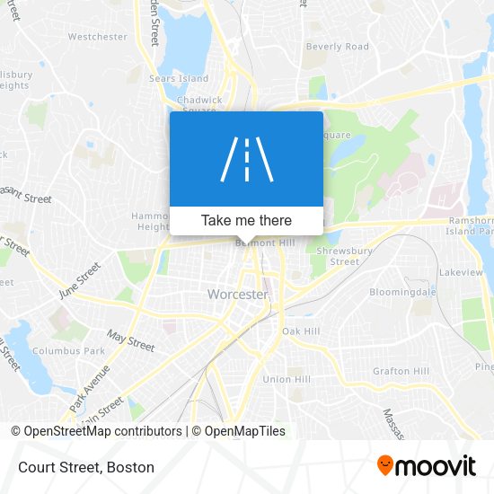 Mapa de Court Street