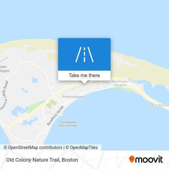 Mapa de Old Colony Nature Trail