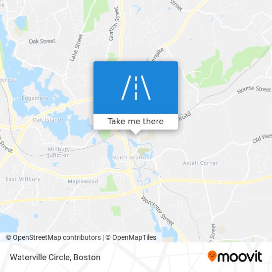 Waterville Circle map