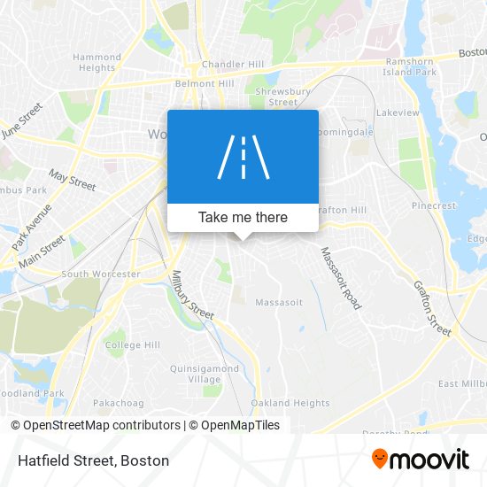 Hatfield Street map