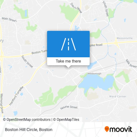 Mapa de Boston Hill Circle