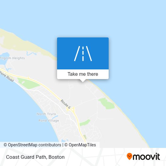 Mapa de Coast Guard Path