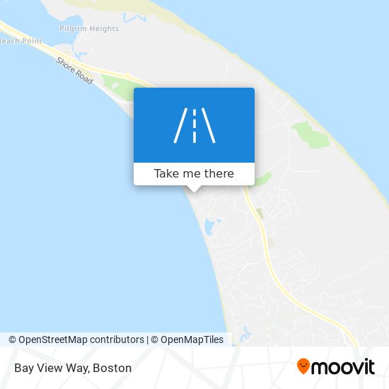 Bay View Way map