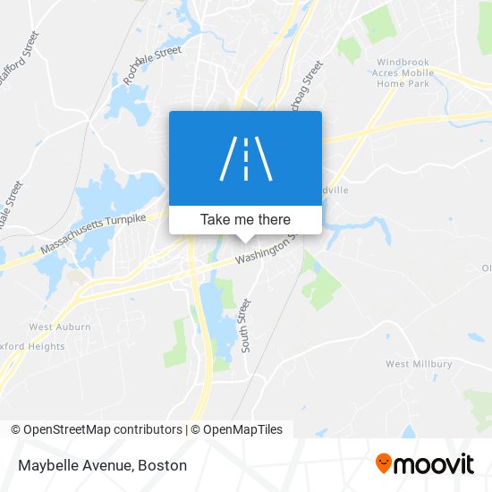 Mapa de Maybelle Avenue