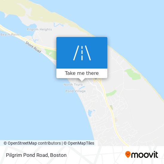 Pilgrim Pond Road map