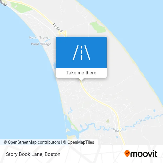 Story Book Lane map