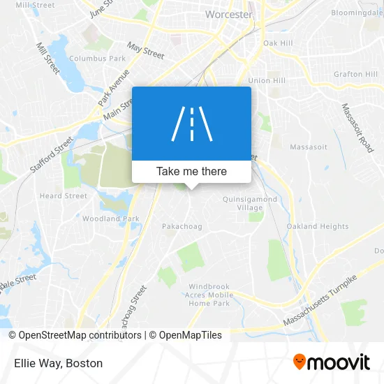 Ellie Way map