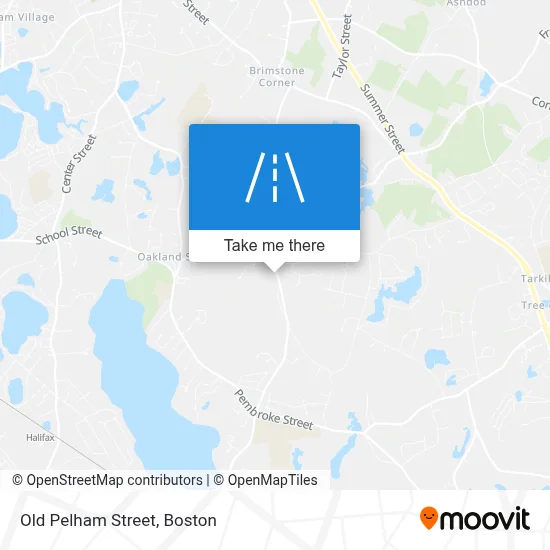 Old Pelham Street map