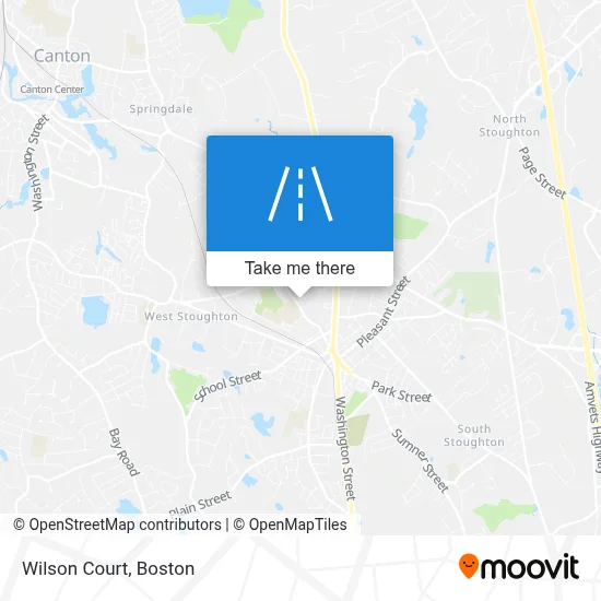 Wilson Court map