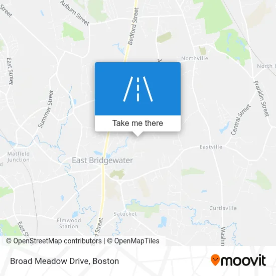 Broad Meadow Drive map