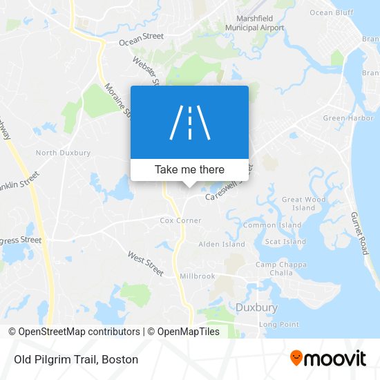 Mapa de Old Pilgrim Trail