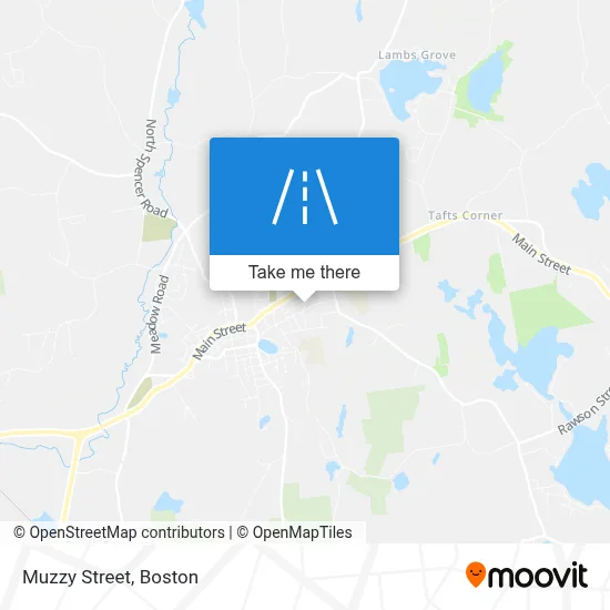Muzzy Street map